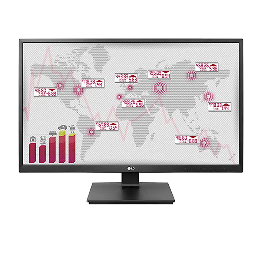 Monitor Profesional LG IPS 27" FHD 1920x1080p 75Hz 5ms