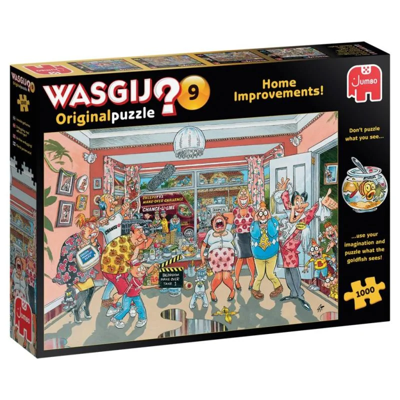 Puzzle jumbo wasgij original 9 casa impovements 1000 peças