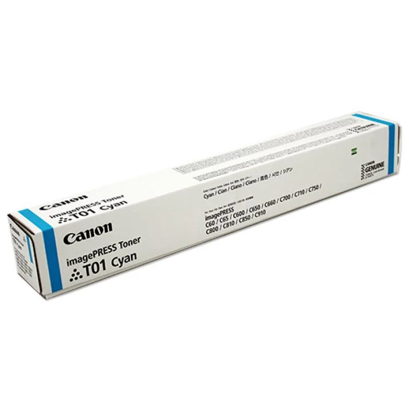 Toner canon t01 ciano (8067b001)