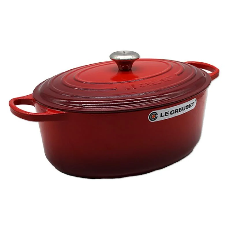 Caçarola le creuset signature oval 35cm vermelho cereja (21