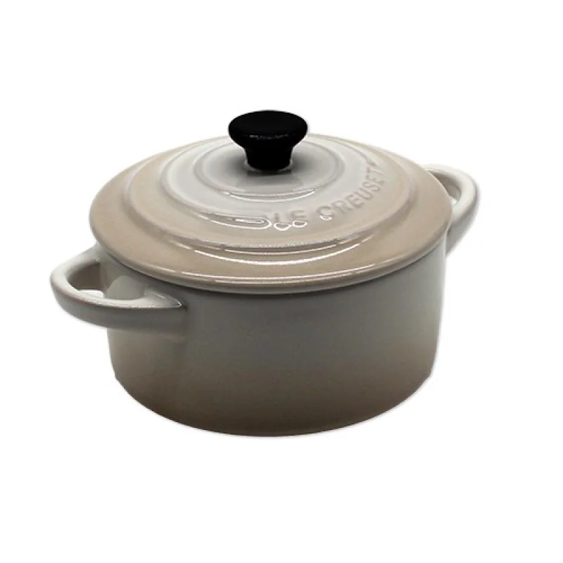 Le creuset petite casserole grés 0,2l merengue (719011071601