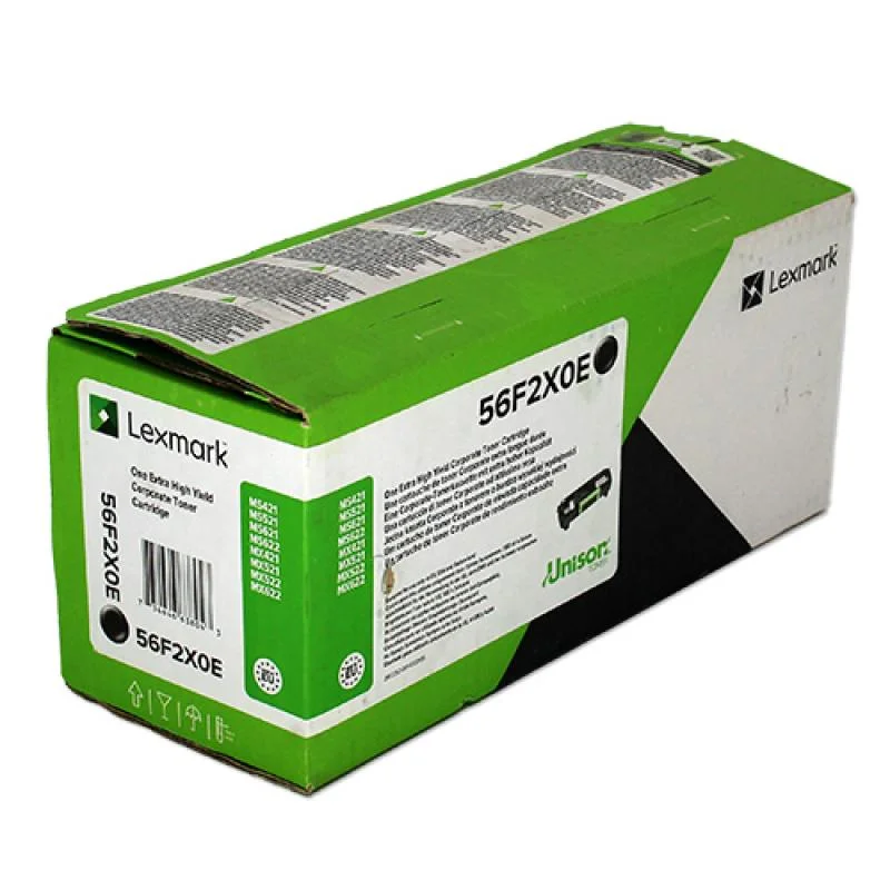 Toner lexmark preto ehc (56f2x0e)