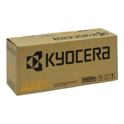 Kit de toner kyocera tk-5280y tk5280y kit de toner amarelo a