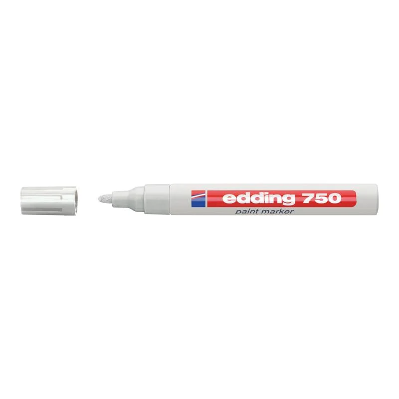 Marcador de tinta edding 751 branco (4-751049) (4751049)