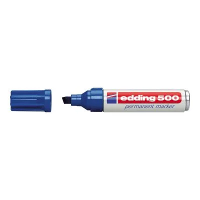 Marcador permanente edding 500 azul (4-500003) (4500003)