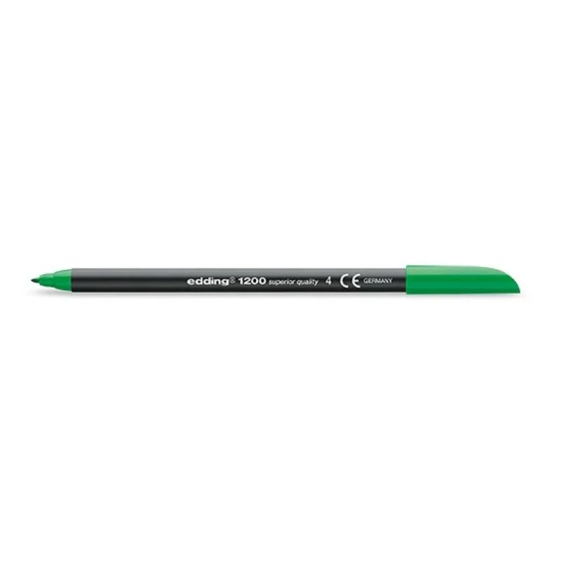 Caneta colorida edding 1200 verde (4-1200004) (41200004)