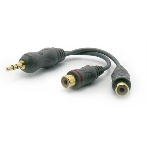 Adaptador Metronic Jack 3,5mm/2rca 460050