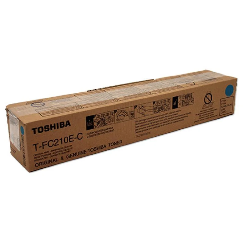 Toner toshiba t-fc210ec ciano (6aj00000159)