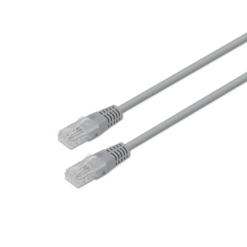 Cabo rede rj45 cat.5e utp awg24 cinzento 10m aise