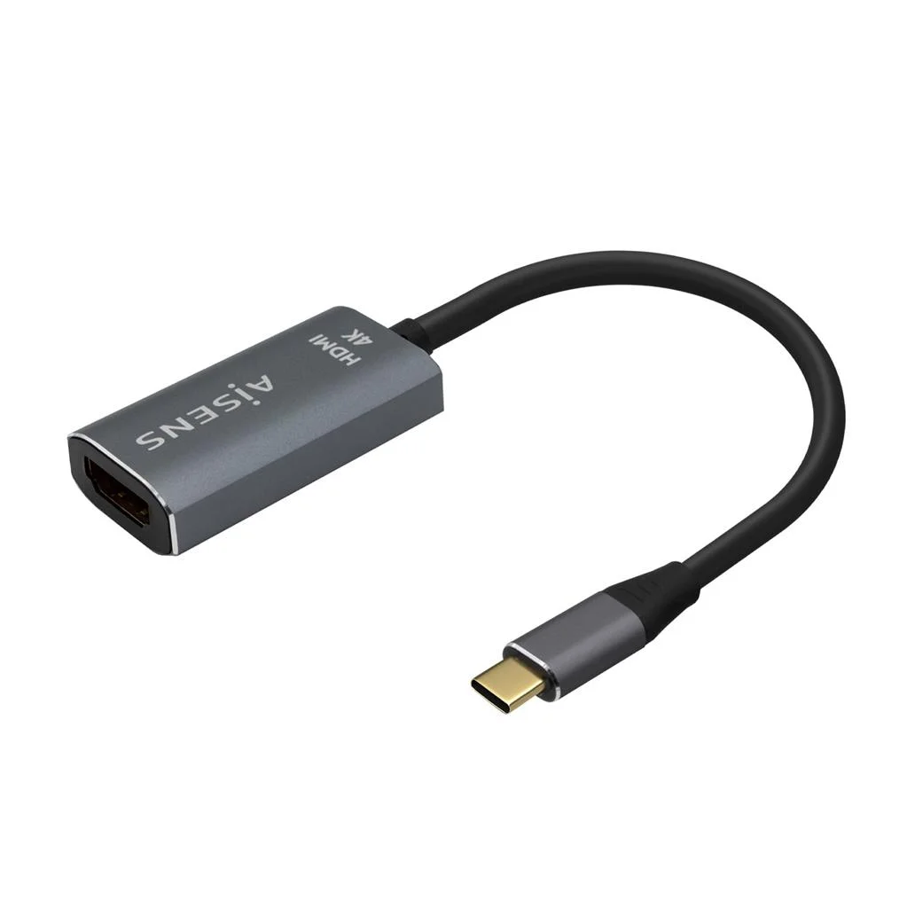 Conversor usb-c e hdmi 4k60hz usb-cm-hdmih aluminio cinzento
