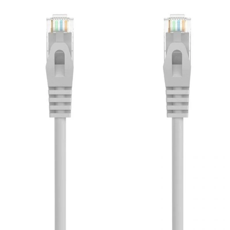 Cabo rede rj45 lszh cat.6a 500 mhz utp awg24 gri
