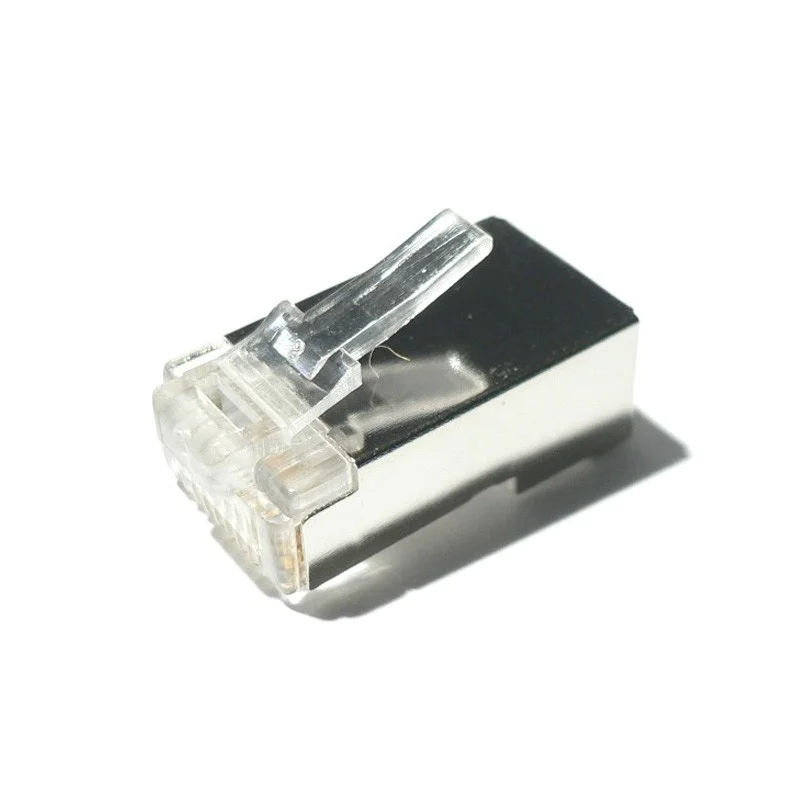 Conector rj45 8 hilos ftp cat.5e 10 uds nanocable 10.21.0103