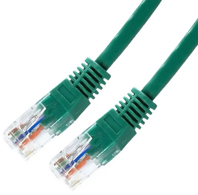 Cabo rede rj45 cat.6 utp awg24 verde 2,0 m na