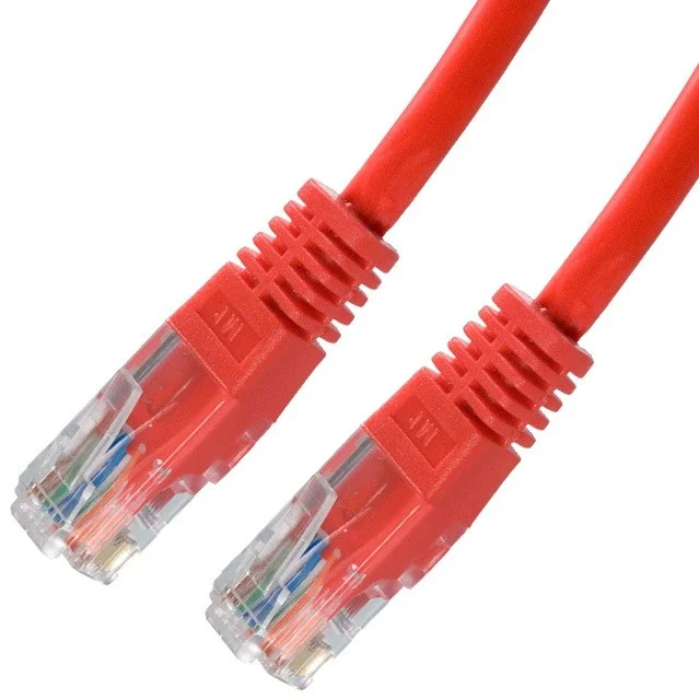 Cabo rede rj45 cat.6 utp awg24 vermelho 3,0 m nan