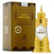 Afnan abiyad sandal perfumed oil 20 ml (unisex)