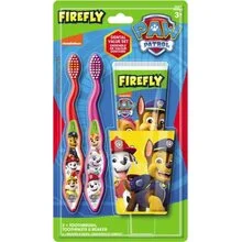 Conjunto Escova Dentes + Pasta Para Crianças Patrulha Pata