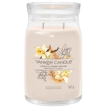 Yankee candle signature scented candle vanilla crème brûlée