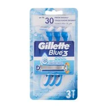 Gillette blue 3 cool disposable razor 6 pcs m