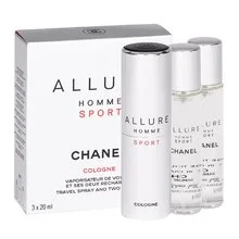 Chanel allure homme sport edc refillable 20 ml + edc refilla