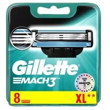 Gillette mach 3 blades 8 pcs m