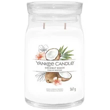 Yankee candle signature scented candle coconut beach 567 g