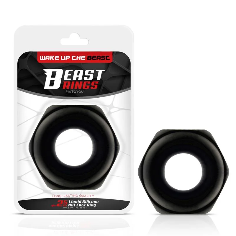 Anel para o pénis porca silicone líquido 25 mm