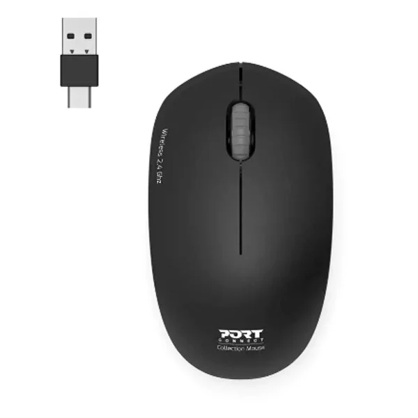 Rato Port Wireless Collection 1600dpi Preto