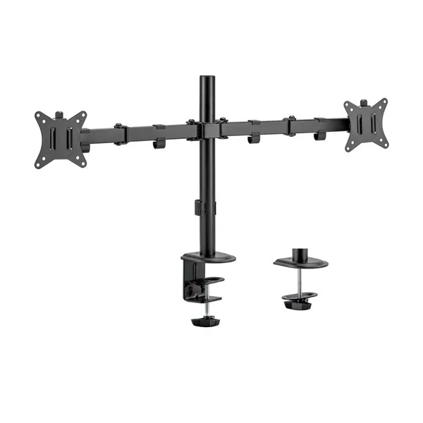 Equip ergo suporte secretaria 2 monitores 17">32" articulado