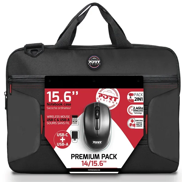 Port mala+ rato wireless premium 15.6"