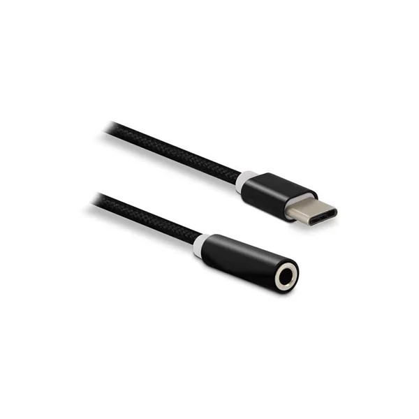 Metronic adaptador usb-c macho / jack 3.5 mm femea 0.13m