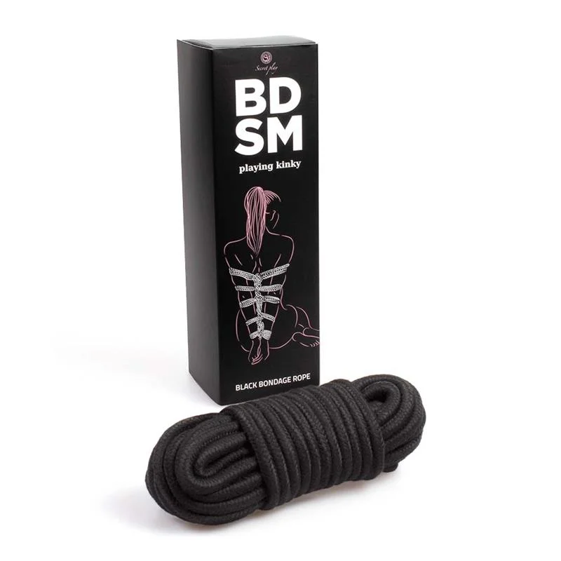Secret Play Corda Bondage 10m Preta