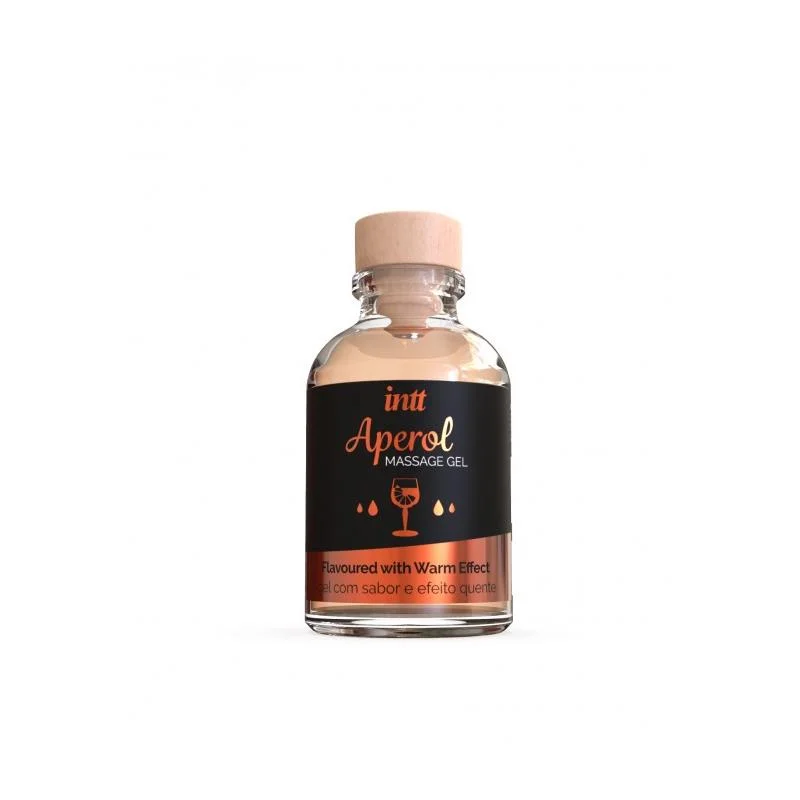 Gel de massagem com aroma de aperol efeito caloroso 30 ml