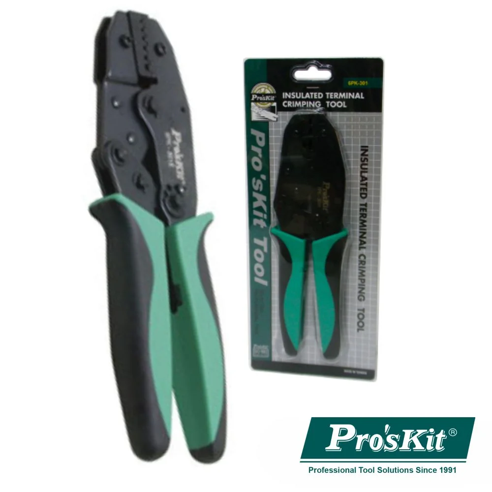 Alicate de cravar ponteiras 0.5-4.0mm² 220mm proskit