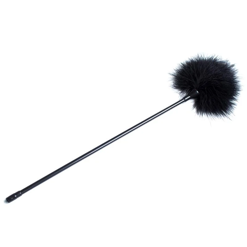 Penas estimulantes 40 cm preto