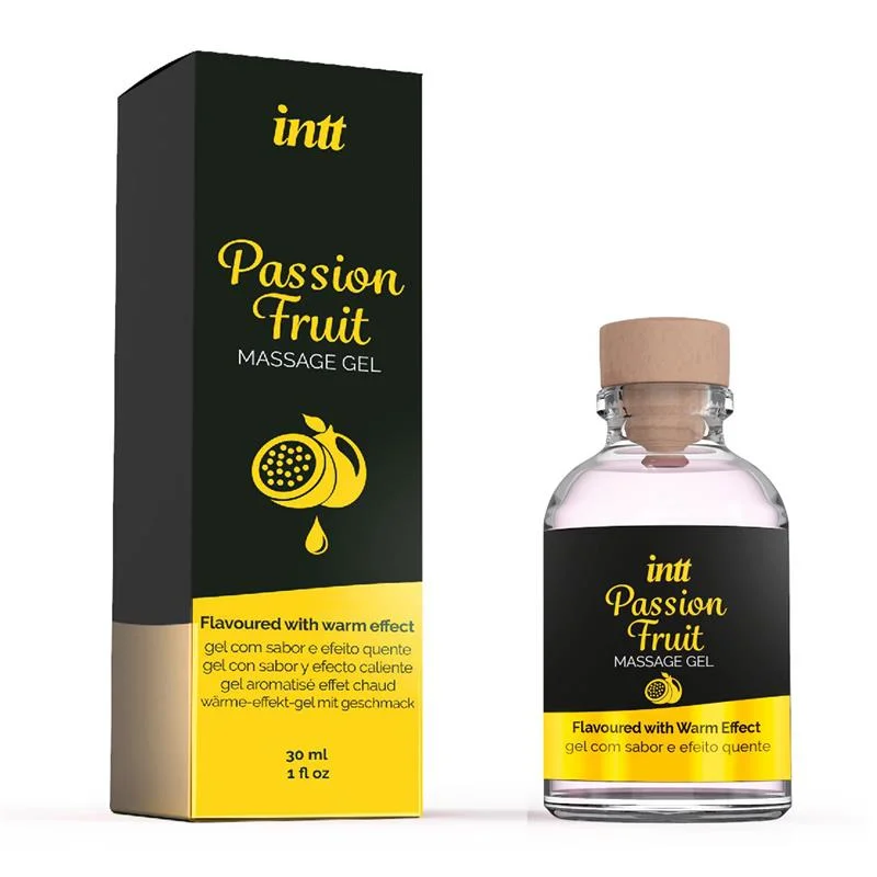 Gel de massagem aquecedor maracujá 30 ml