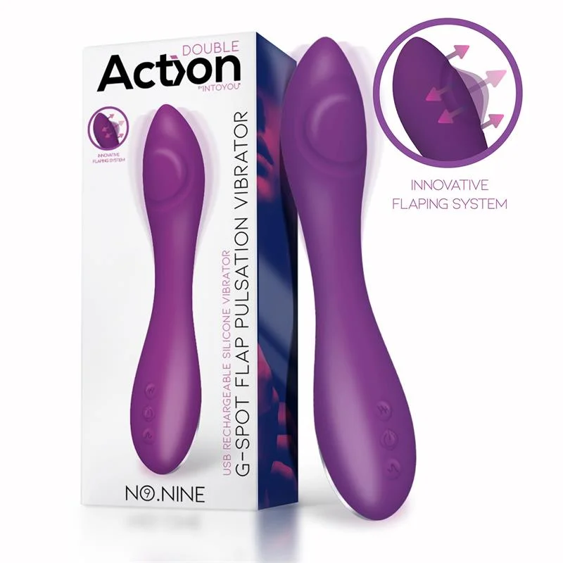 Vibrador Action G-Spot Pulsação Usb