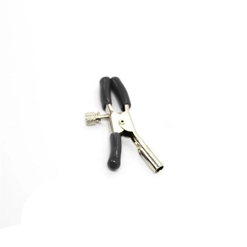 Pinça de Mamilo de substituição em metal preto
