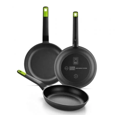 Conjunto de 3 frigideiras bra gastro a841202/ ø20cm/ ø24cm/