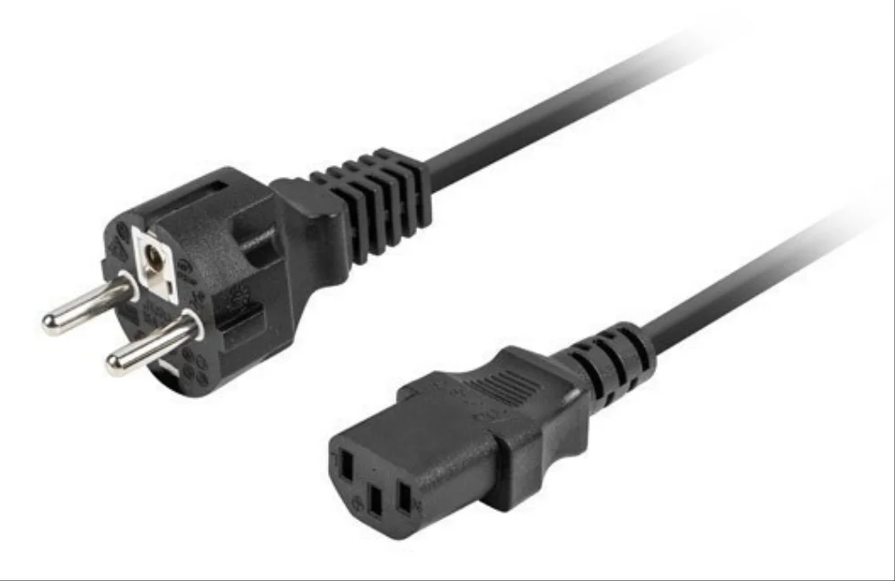 Cabo de alimentação lanberg schuko cee 7/7 a iec320 c13 1,8m