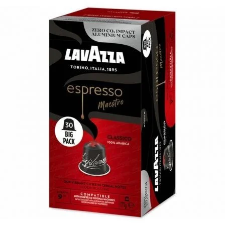 Cápsula lavazza espresso maestro clásico para cafeteras nesp