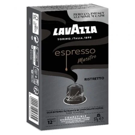 Cápsula lavazza espresso maestro ristretto para cafeteras ne