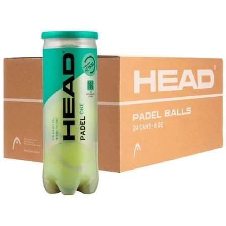 Head padel uma caixa de bolas/ 24 pacotes de 3 bolas