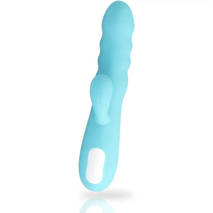 Mia Eiffel Vibrador Giratorio Turquesa