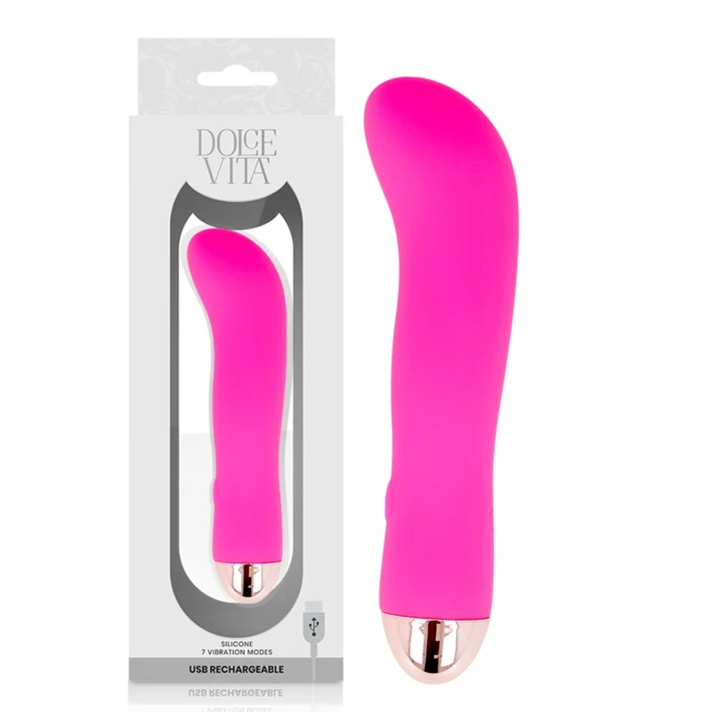 Dolce Vita Two Vibrador Recarregavel Rosa