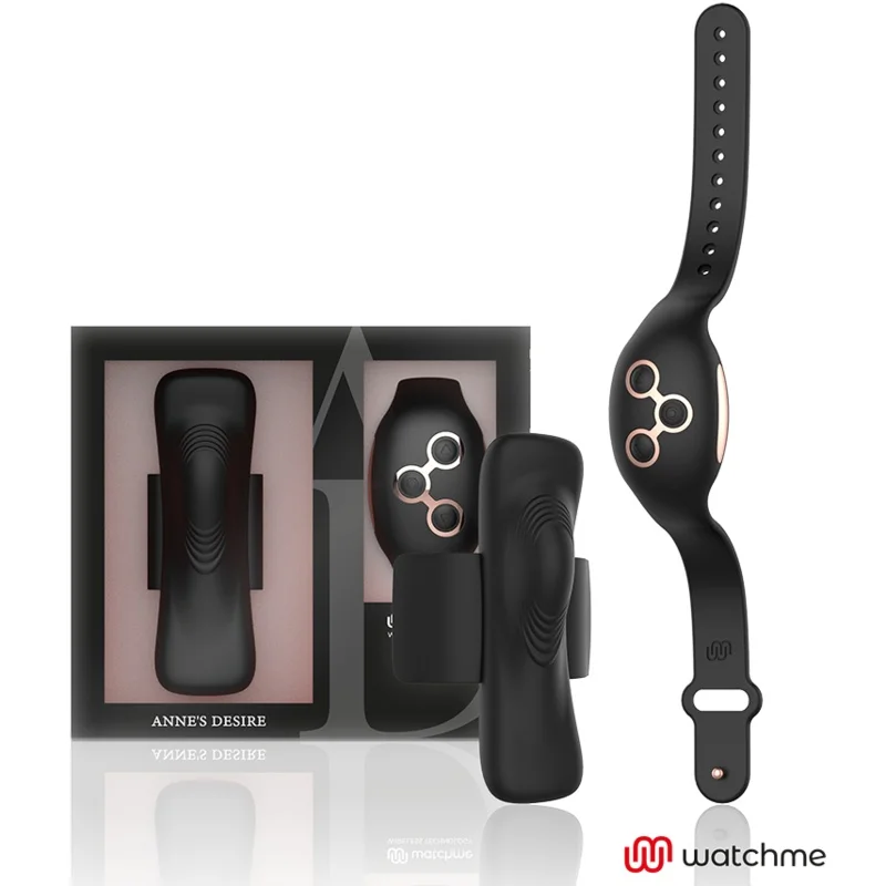 Annes desire - panty pleasure tecnolog a watchme preto/ouro