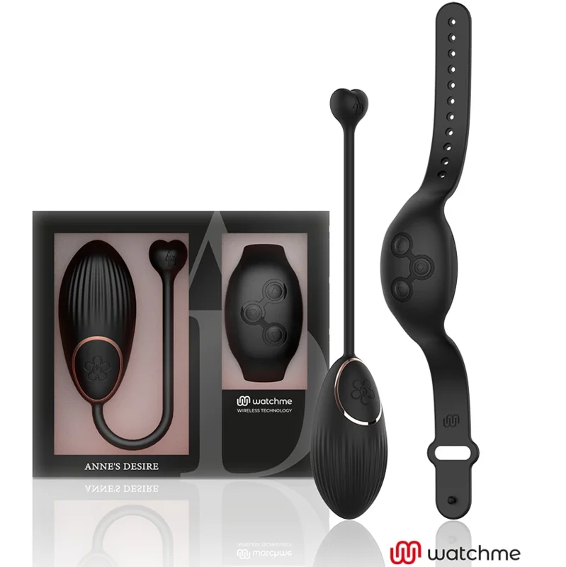 Annes Desire Egg Ovo Vibratorio WatchMe Preto