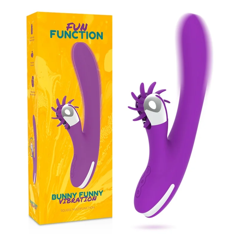 Fun Function Bunny Funny Vibration 2 Vibrador