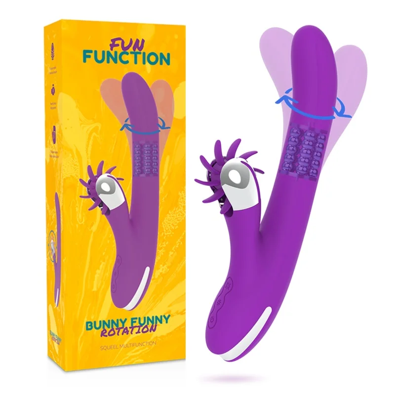 Fun Function Bunny Funny Rotation 2 Vibrador
