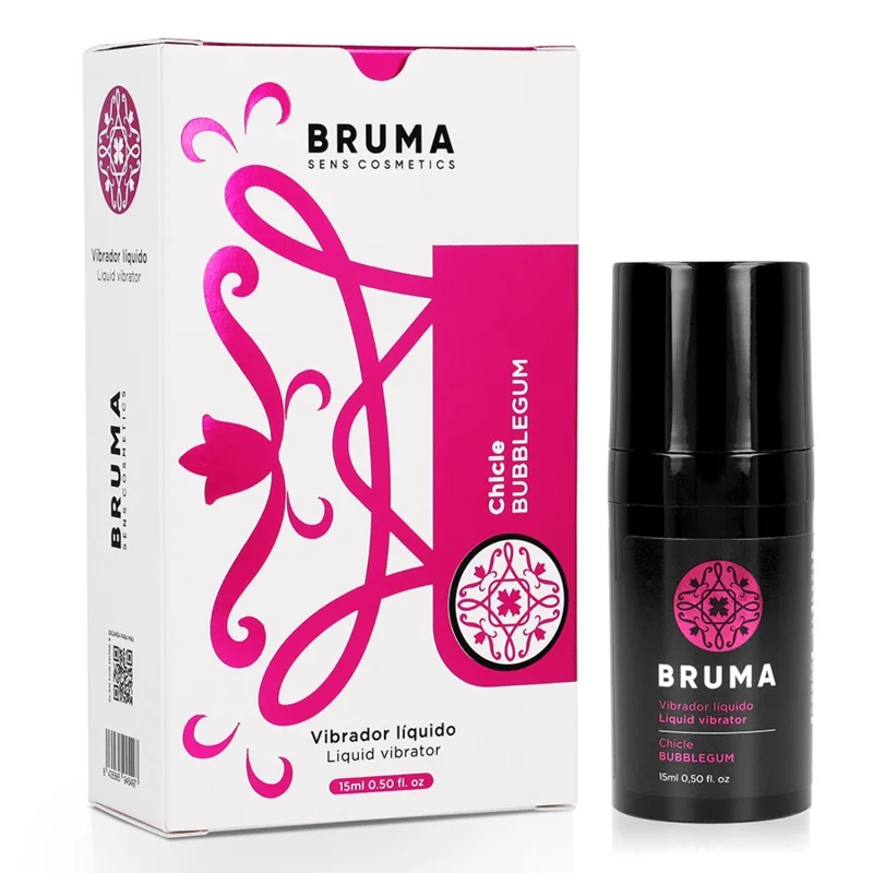 Bruma Vibrador Líquido Bubblegum 15ml