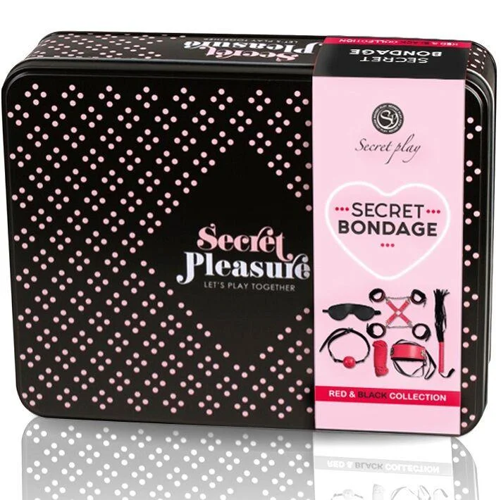 SecretPlay Kit BDSM 6 Pecas Red Collection